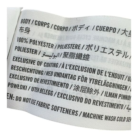 Hollister board shorts tie waist size 34 white black neon yellow NWT - Picture 6 of 8